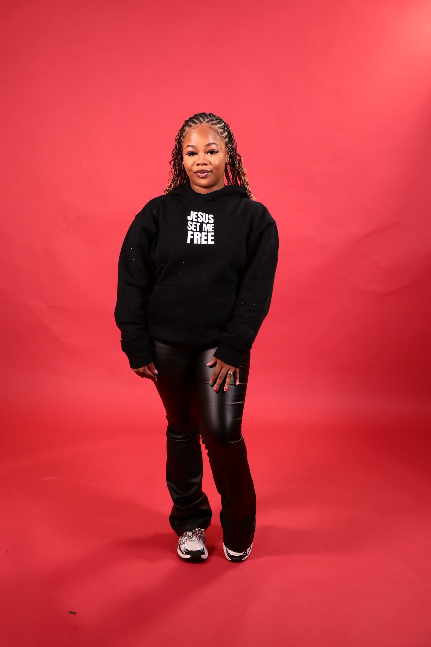 “Let it Shine” Jesus set me Free Hoodie