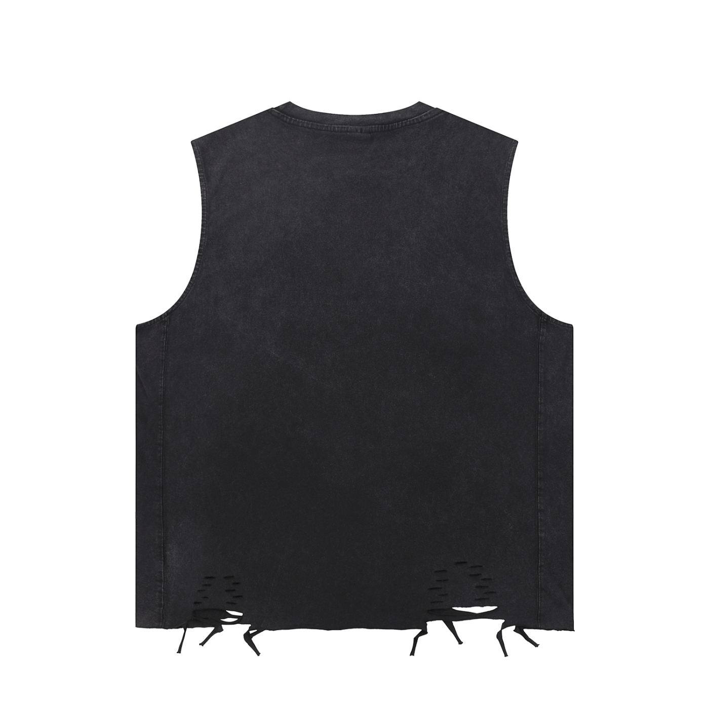 Christ Washed Raw-Hem Tank Top
