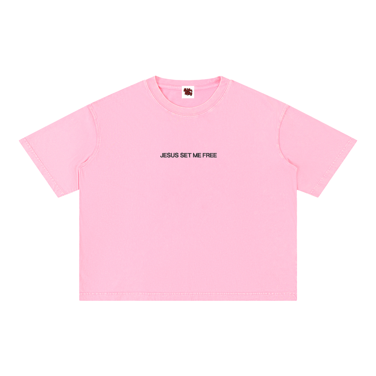 JSMF Mineral Wash Boxy Cotton T-Shirt