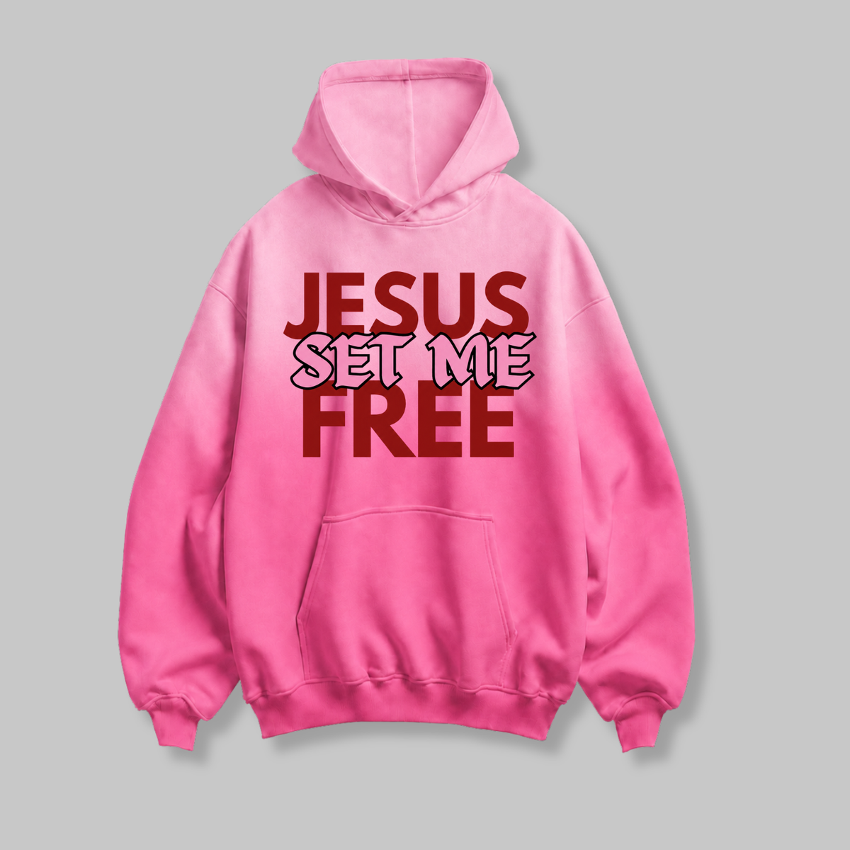JSMF Heavyweight Sunfade Oversized Hoodie