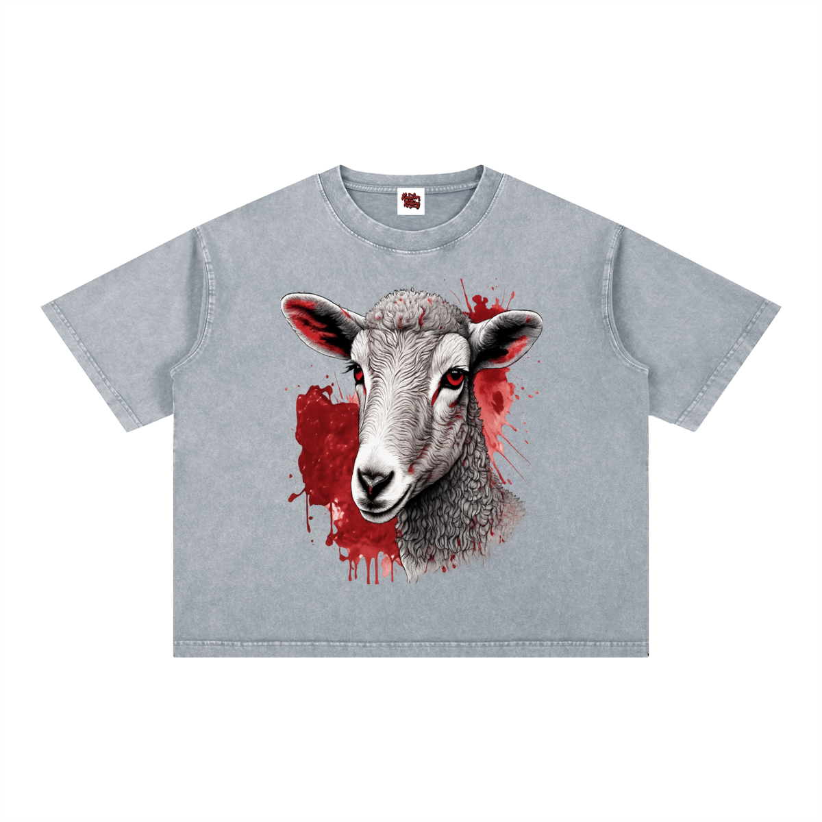 Blood Of The Lamb Boxy Cotton T-Shirt
