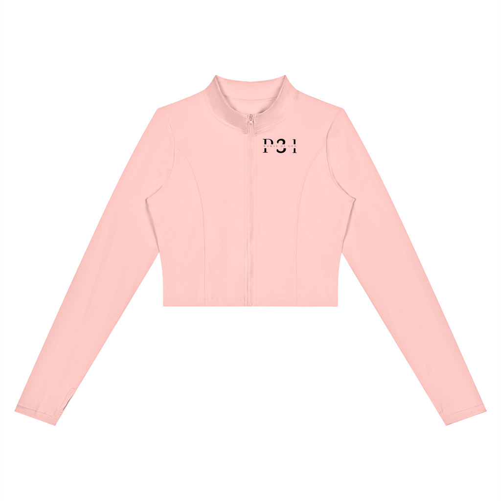 Women’s Crop Yoga Sports Jacket