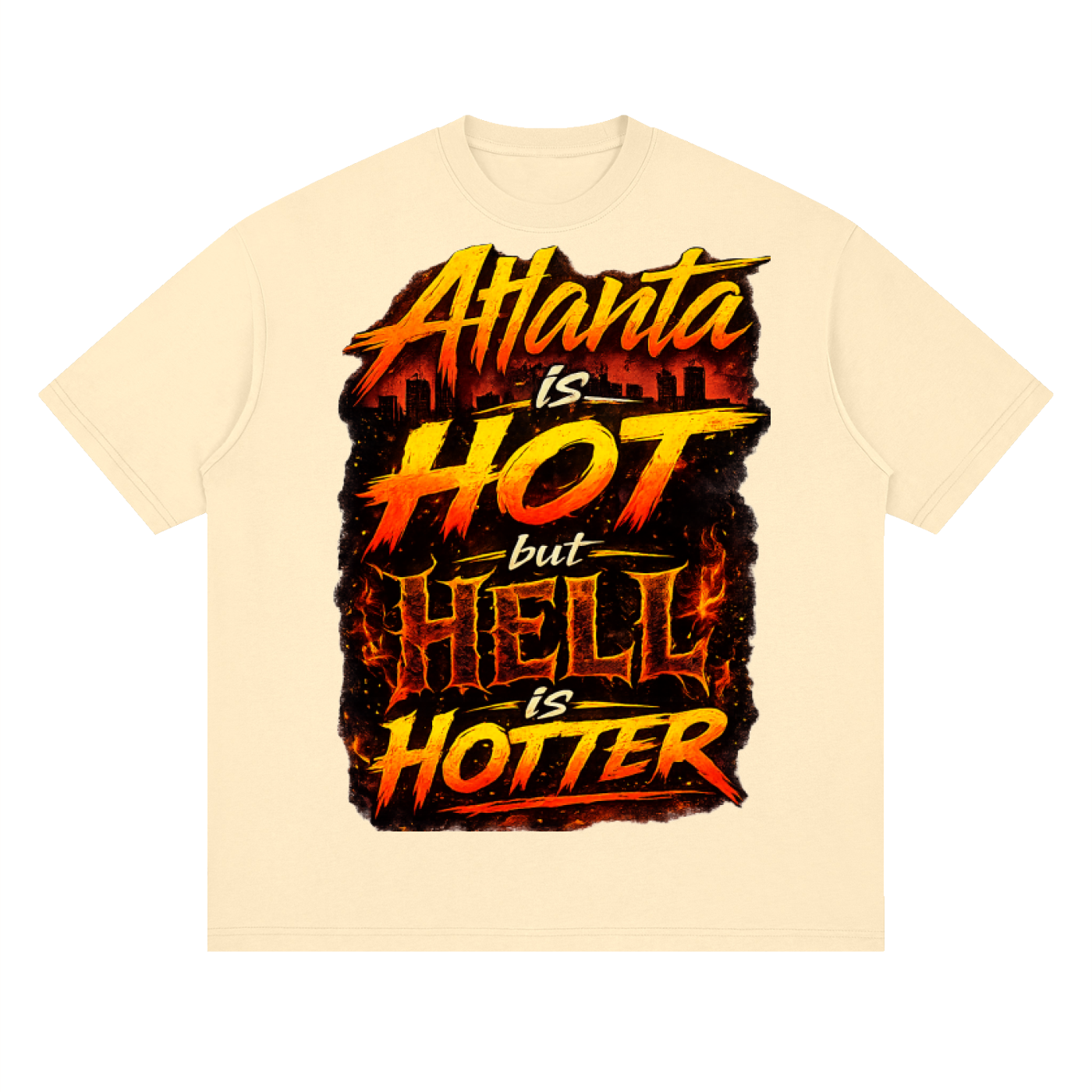 ATL Streetwear Loose Drop Shoulder T-Shirt