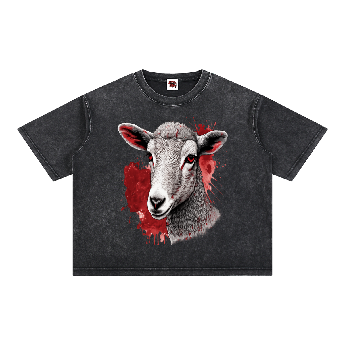 Blood Of The Lamb Boxy Cotton T-Shirt