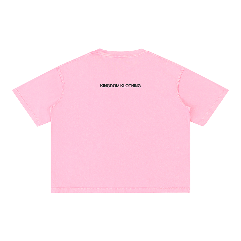 JSMF Mineral Wash Boxy Cotton T-Shirt