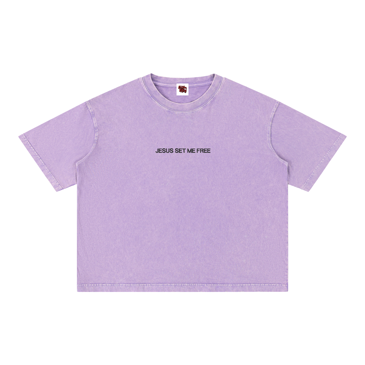 JSMF Mineral Wash Boxy Cotton T-Shirt