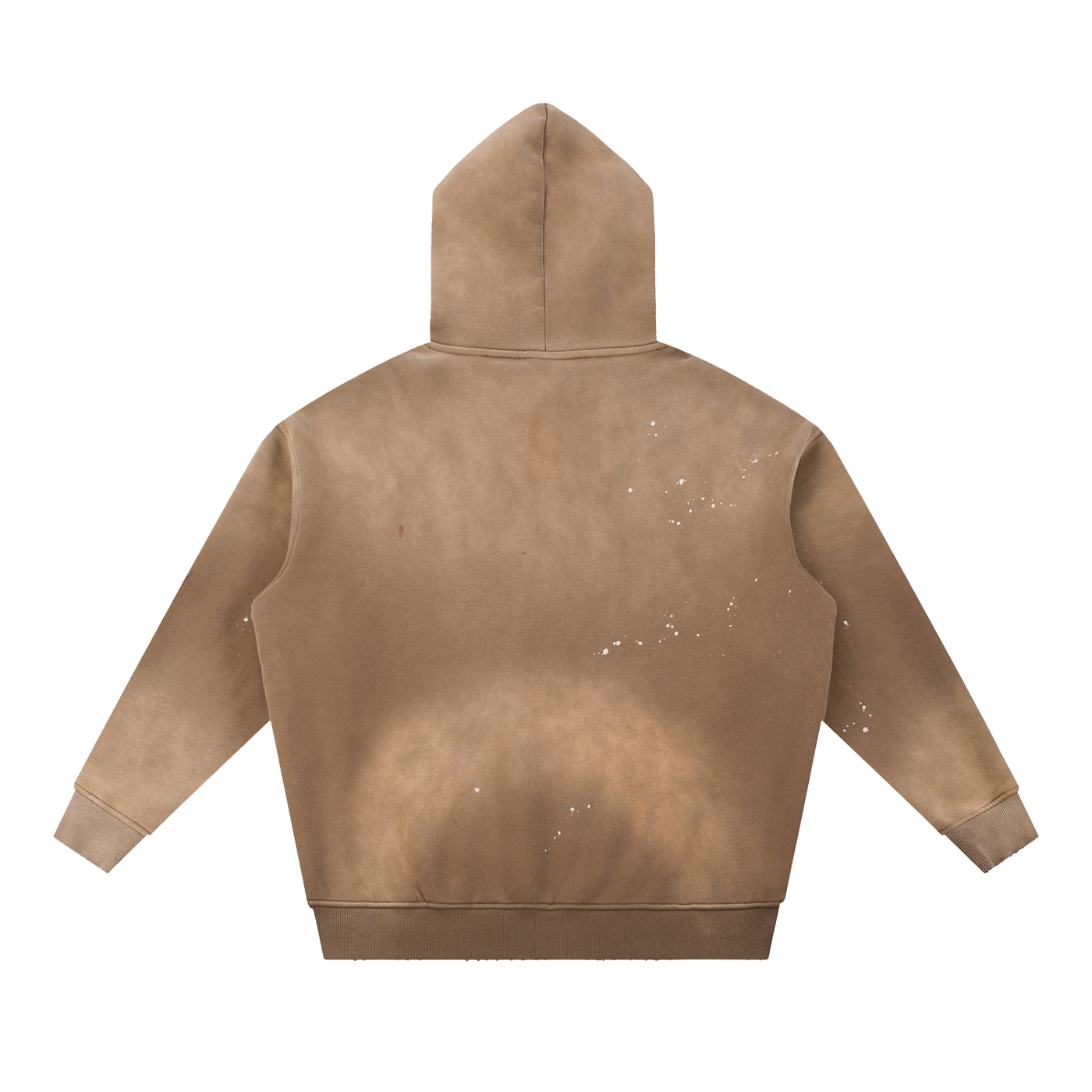 JSMF Vintage Washed Frayed Fleece Hoodie