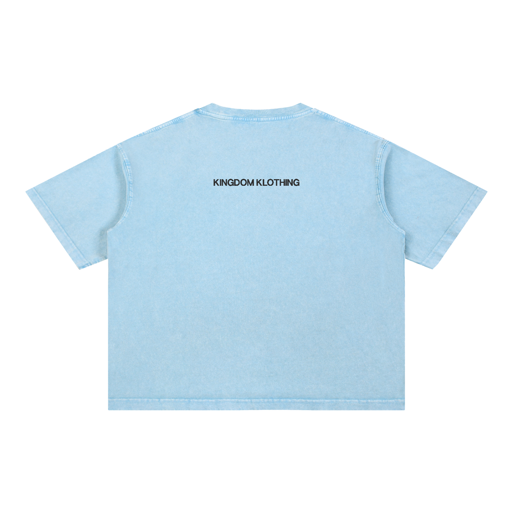 JSMF Mineral Wash Boxy Cotton T-Shirt