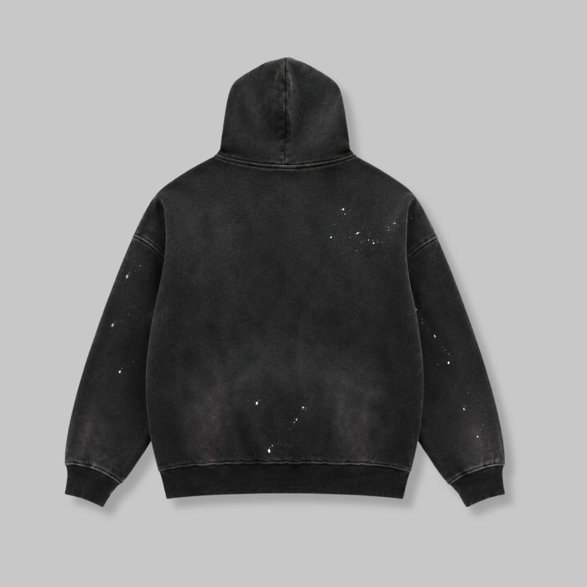 JSMF Vintage Washed Frayed Fleece Hoodie