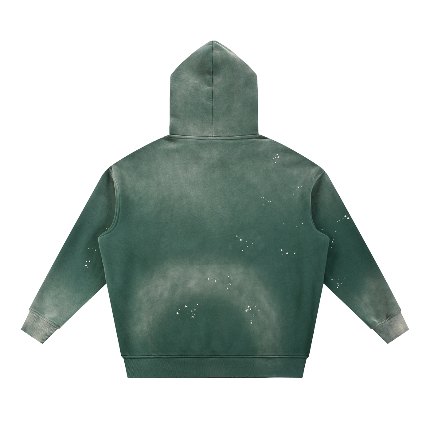 JSMF Vintage Washed Frayed Fleece Hoodie