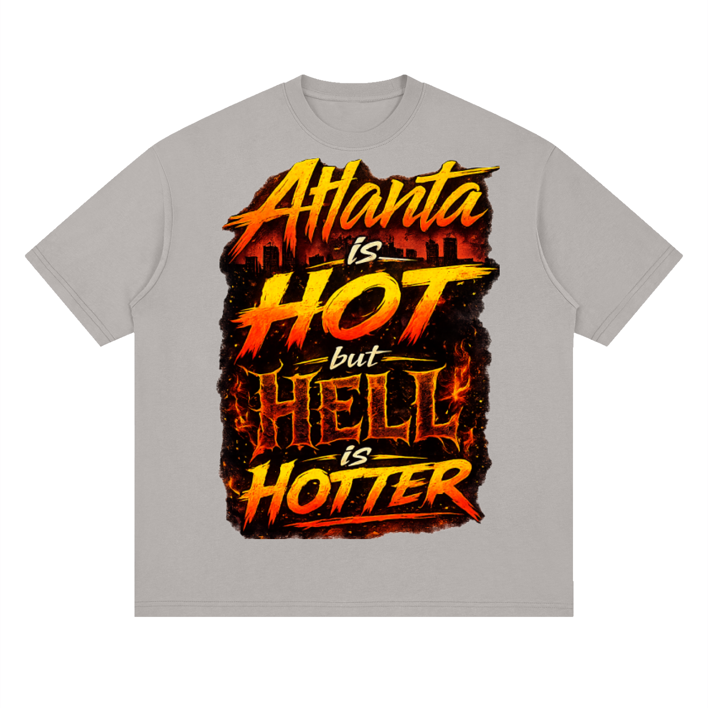 ATL Streetwear Loose Drop Shoulder T-Shirt