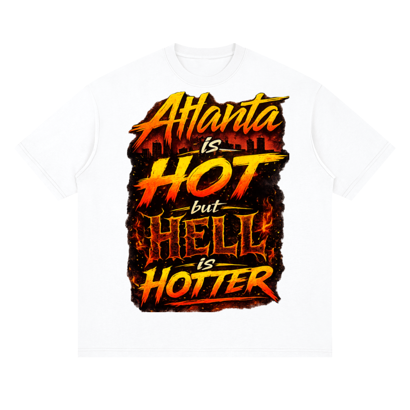ATL Streetwear Loose Drop Shoulder T-Shirt