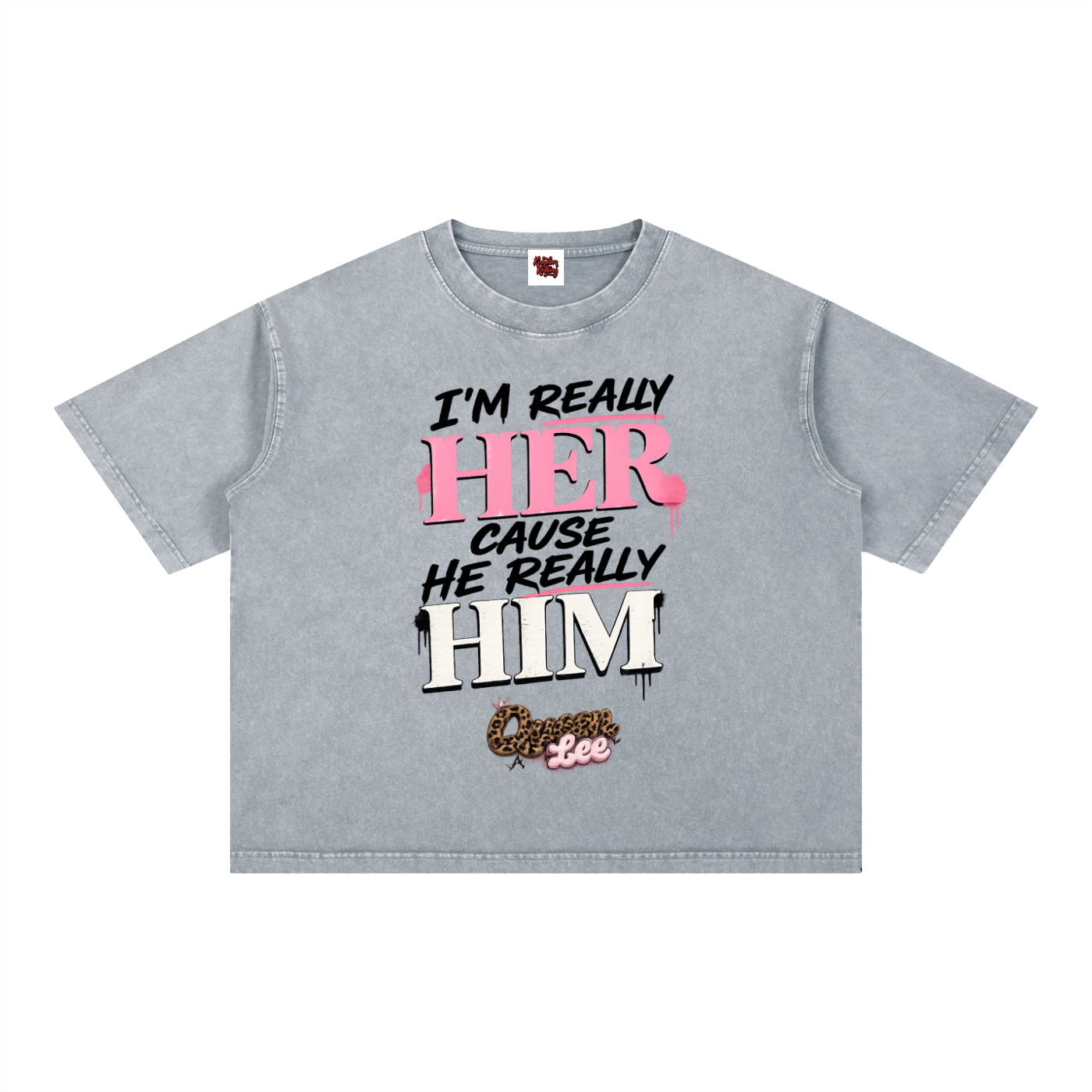 Queen Lee Boxy Tee Shirt