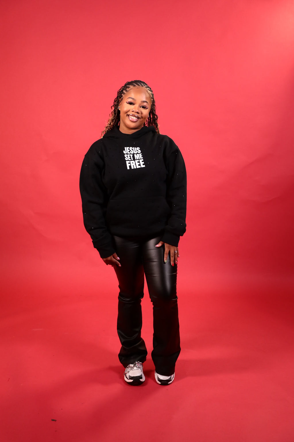 “Let it Shine” Jesus set me Free Hoodie