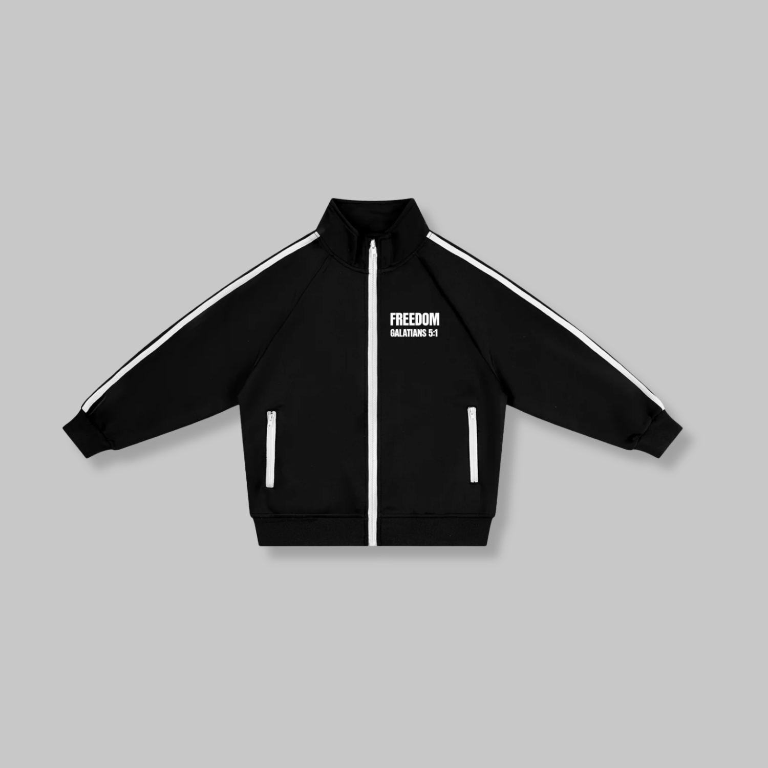 Freedom Kids’ Contrast Tape Coach Jacket