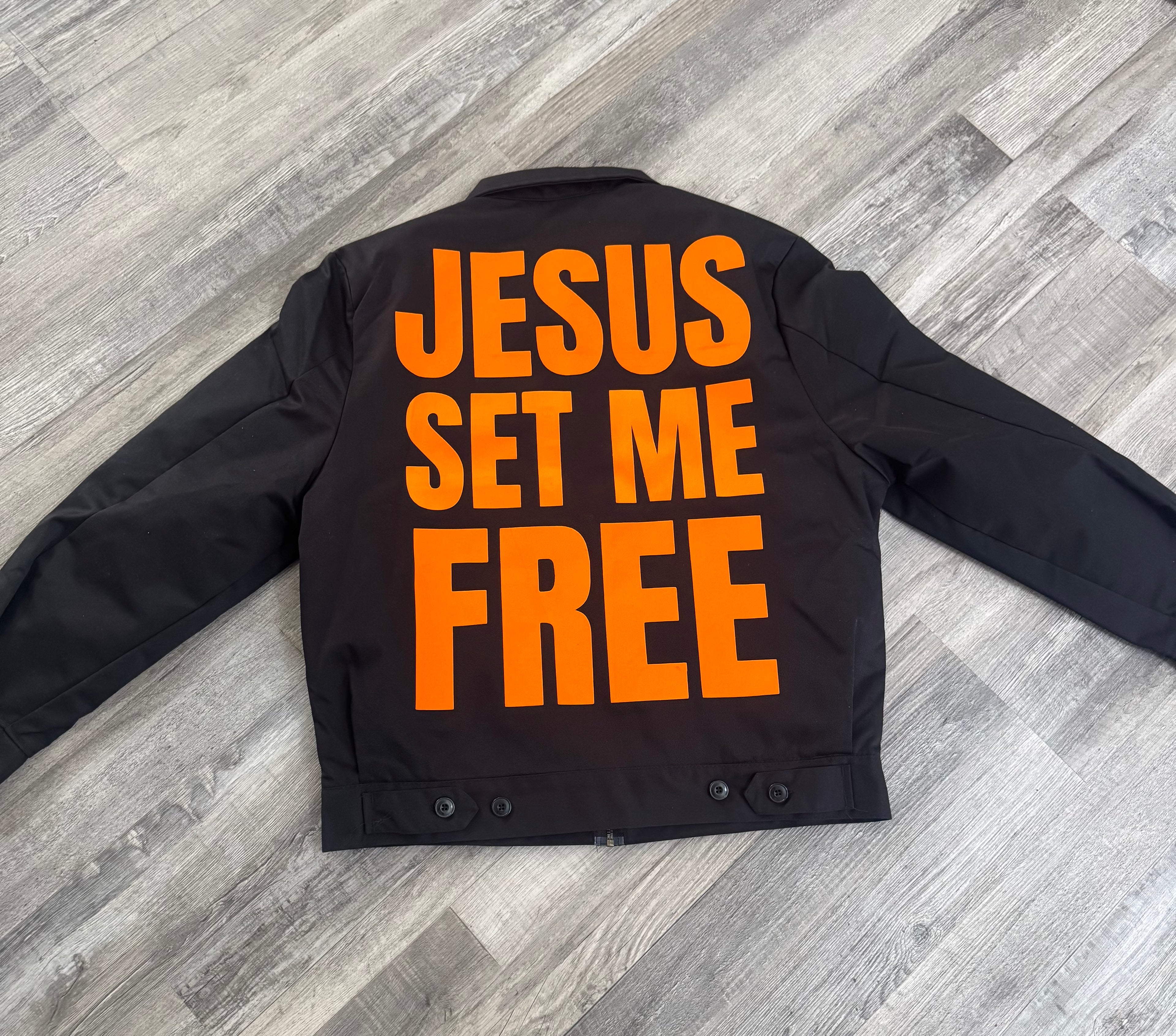 “JESUS SET ME FREE” Jackets