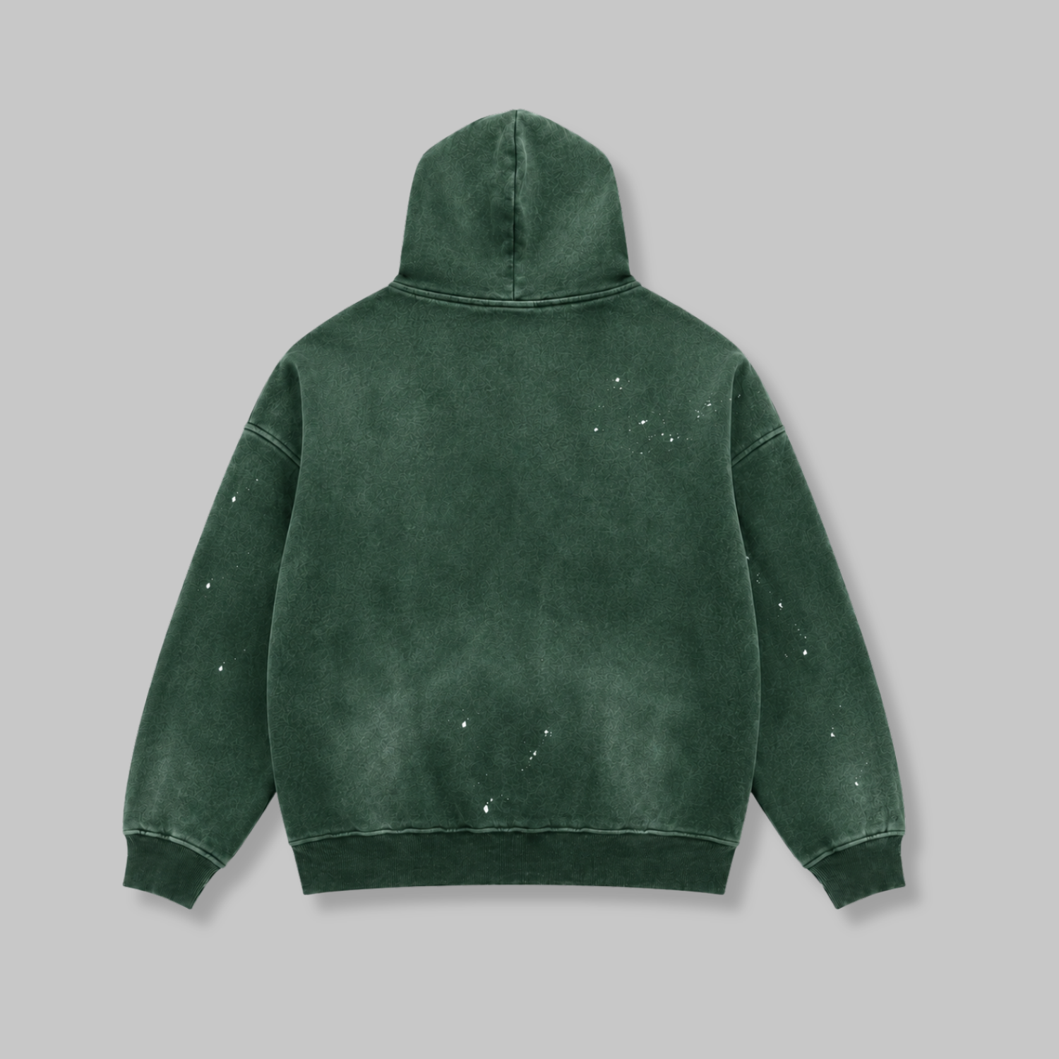 JSMF Vintage Washed Frayed Fleece Hoodie
