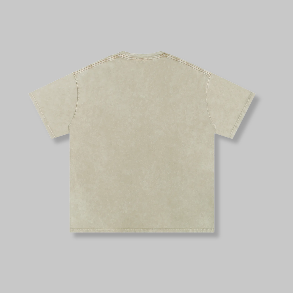 Overcome Washed Oversized Cotton T-Shirt