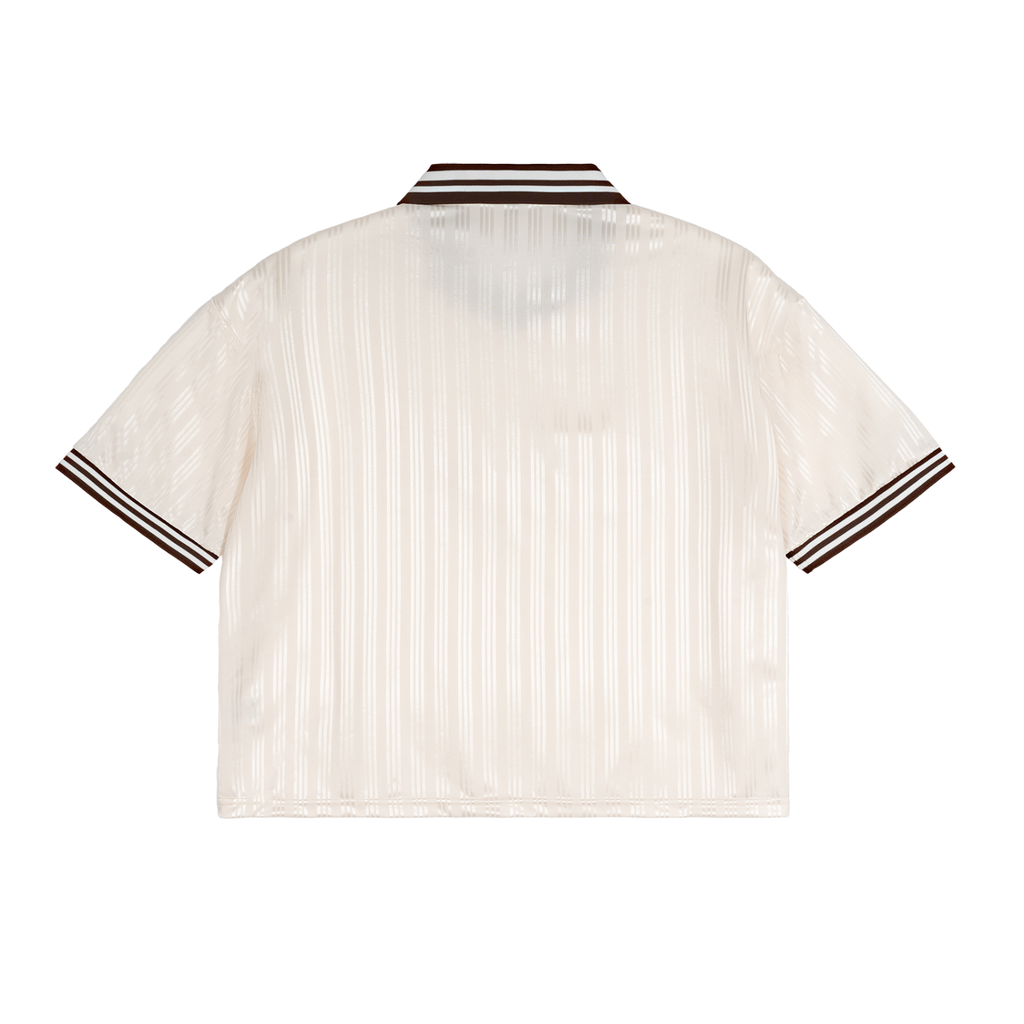 Freedom Contrast Stripes Polo Collar T-Shirt