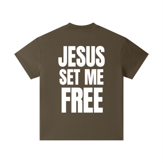 Essential Kids Jesus Set Me Free T-Shirt