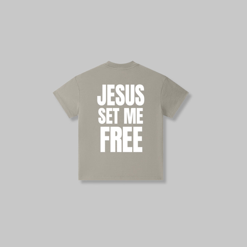 Essential Kids Jesus Set Me Free T-Shirt