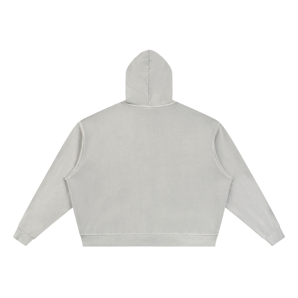 “Jesus set me free” Vintage Wash Full Zip Boxy Hoodie