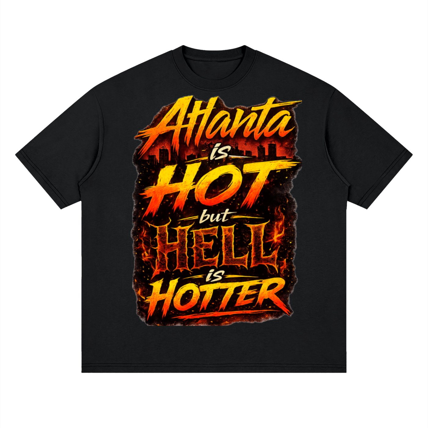 ATL Streetwear Loose Drop Shoulder T-Shirt