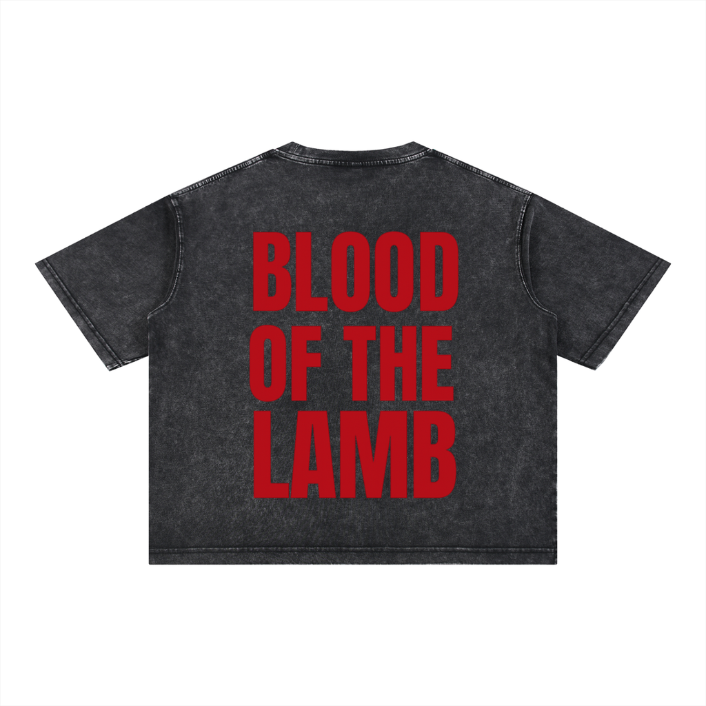 Blood Of The Lamb Boxy Cotton T-Shirt