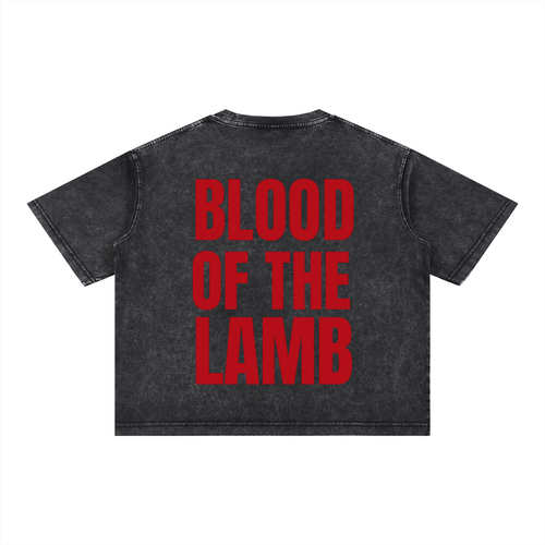 Blood Of The Lamb Boxy Cotton T-Shirt