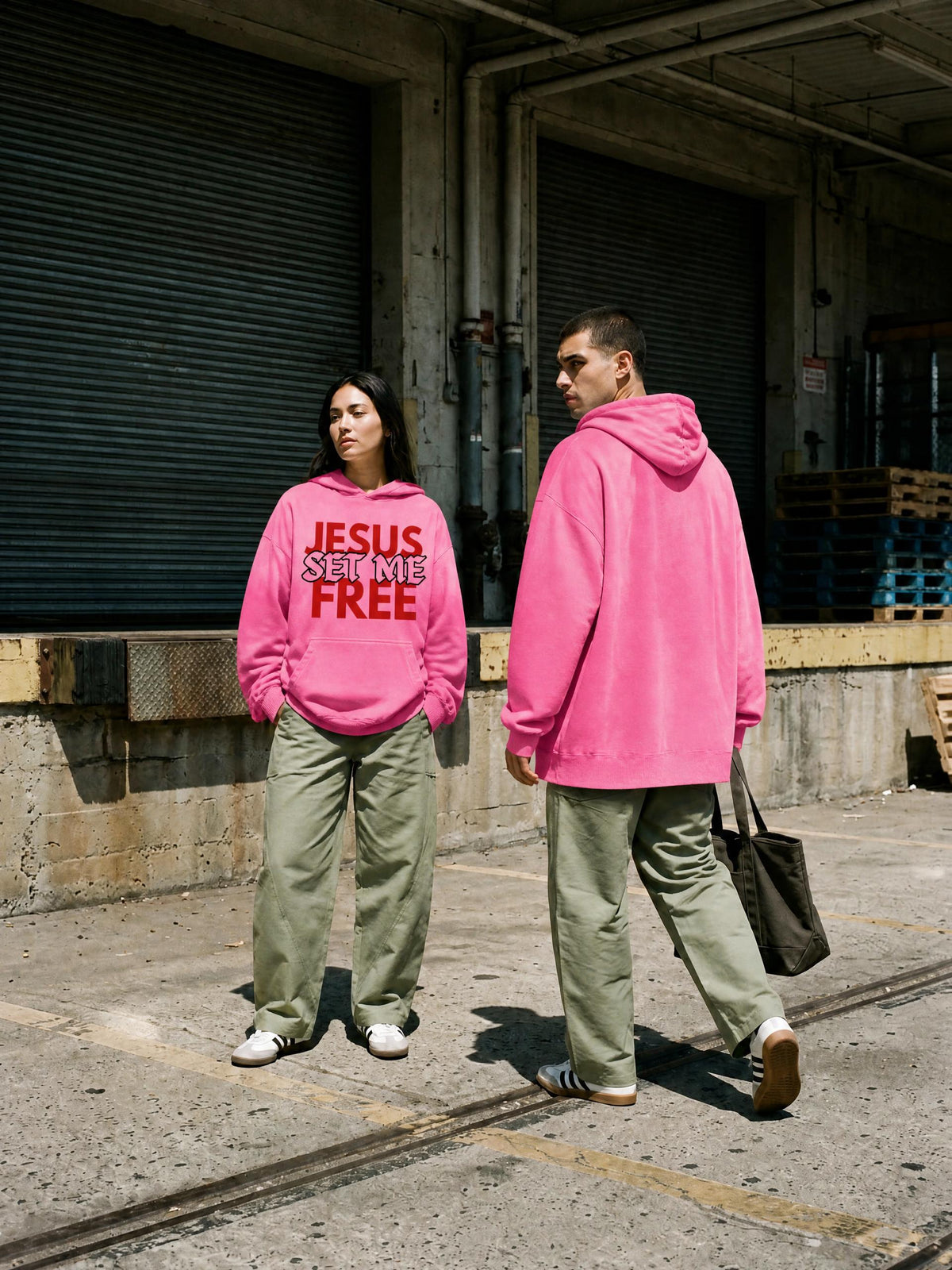 JSMF Heavyweight Sunfade Oversized Hoodie