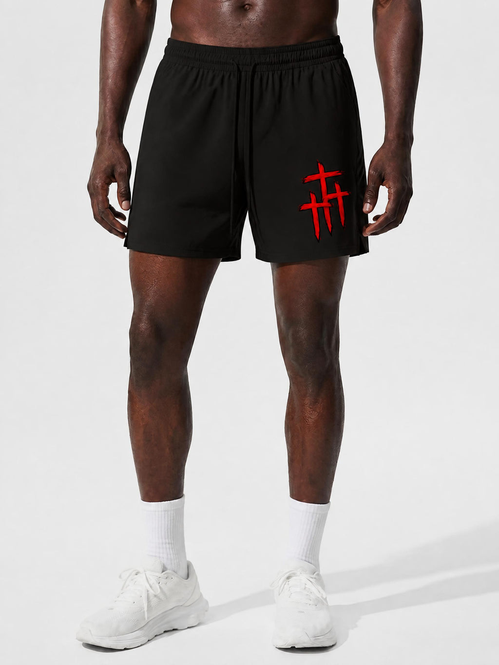 Men's Pocketed Compression-Lined Performance Shorts