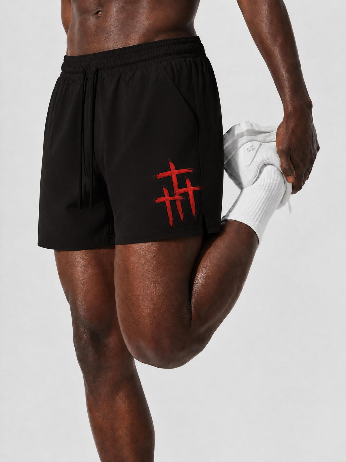 Men's Pocketed Compression-Lined Performance Shorts