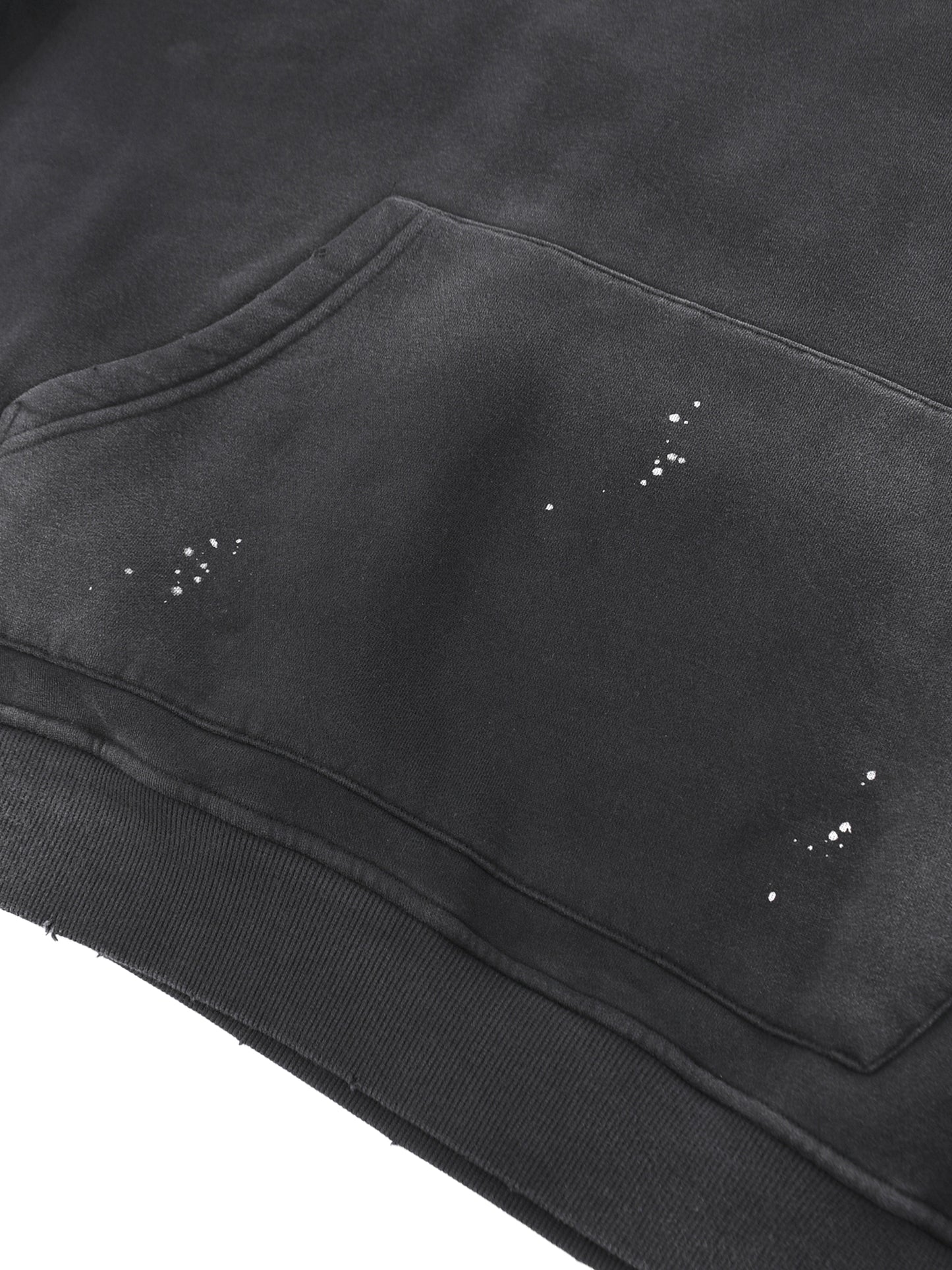 JSMF Vintage Washed Frayed Fleece Hoodie