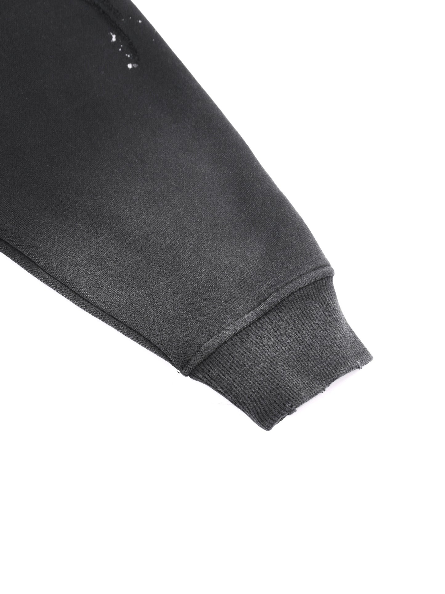 JSMF Vintage Washed Frayed Fleece Hoodie